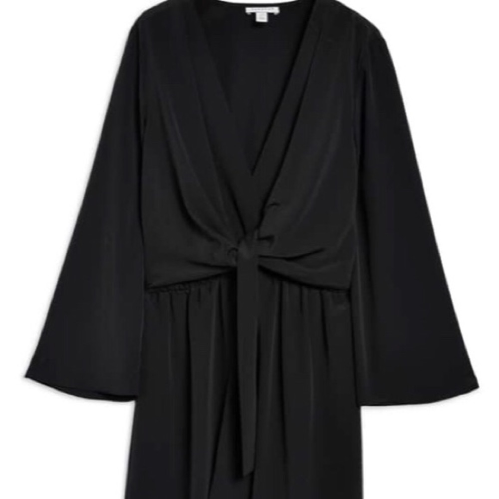 Topshop Tiffany Black Dress